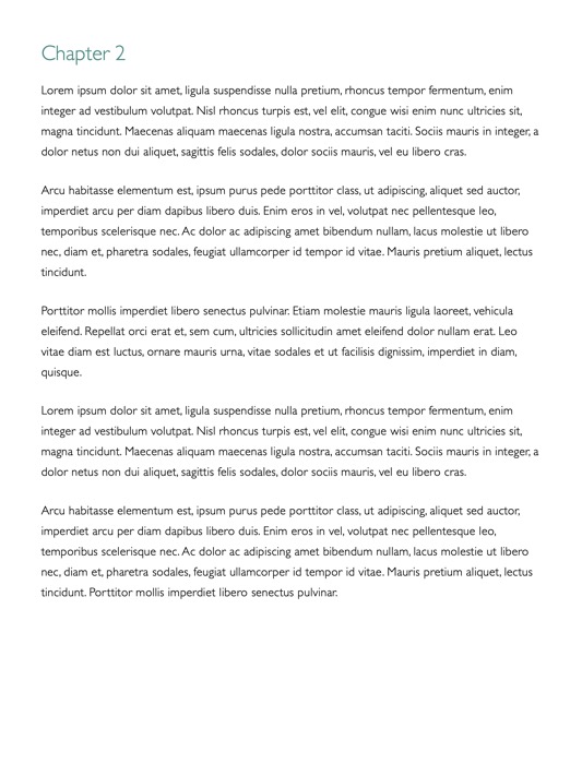 OM X for Pages: ePUB Book Templates - Portrait