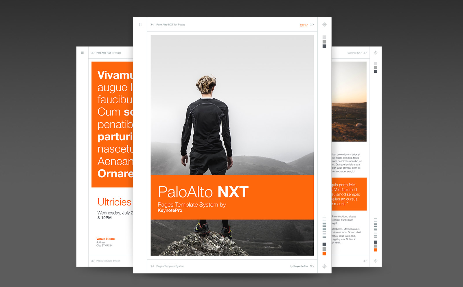 Palo Alto NXT Template System for Pages
