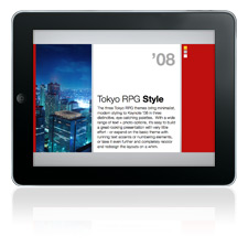 Tokyo RPG playback in Keynote for iPad