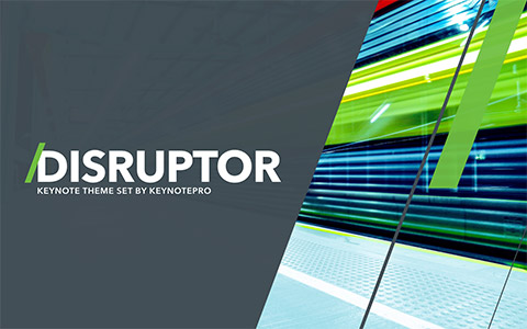 Disruptor Keynote Theme