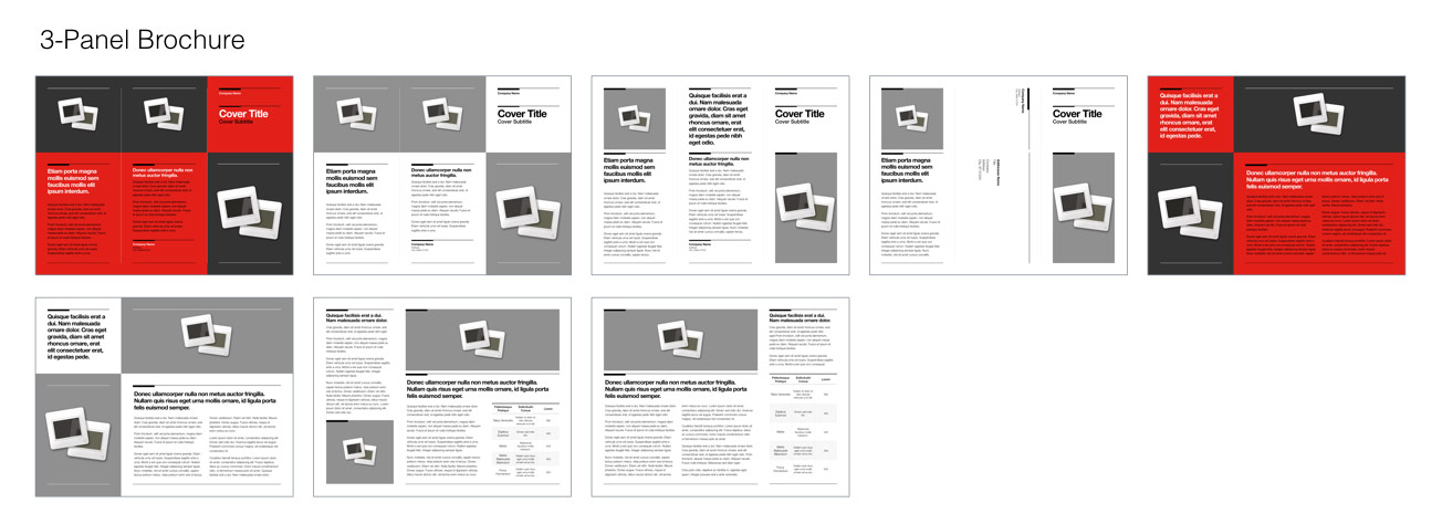 Geneva for Pages - 3-Panel Brochure