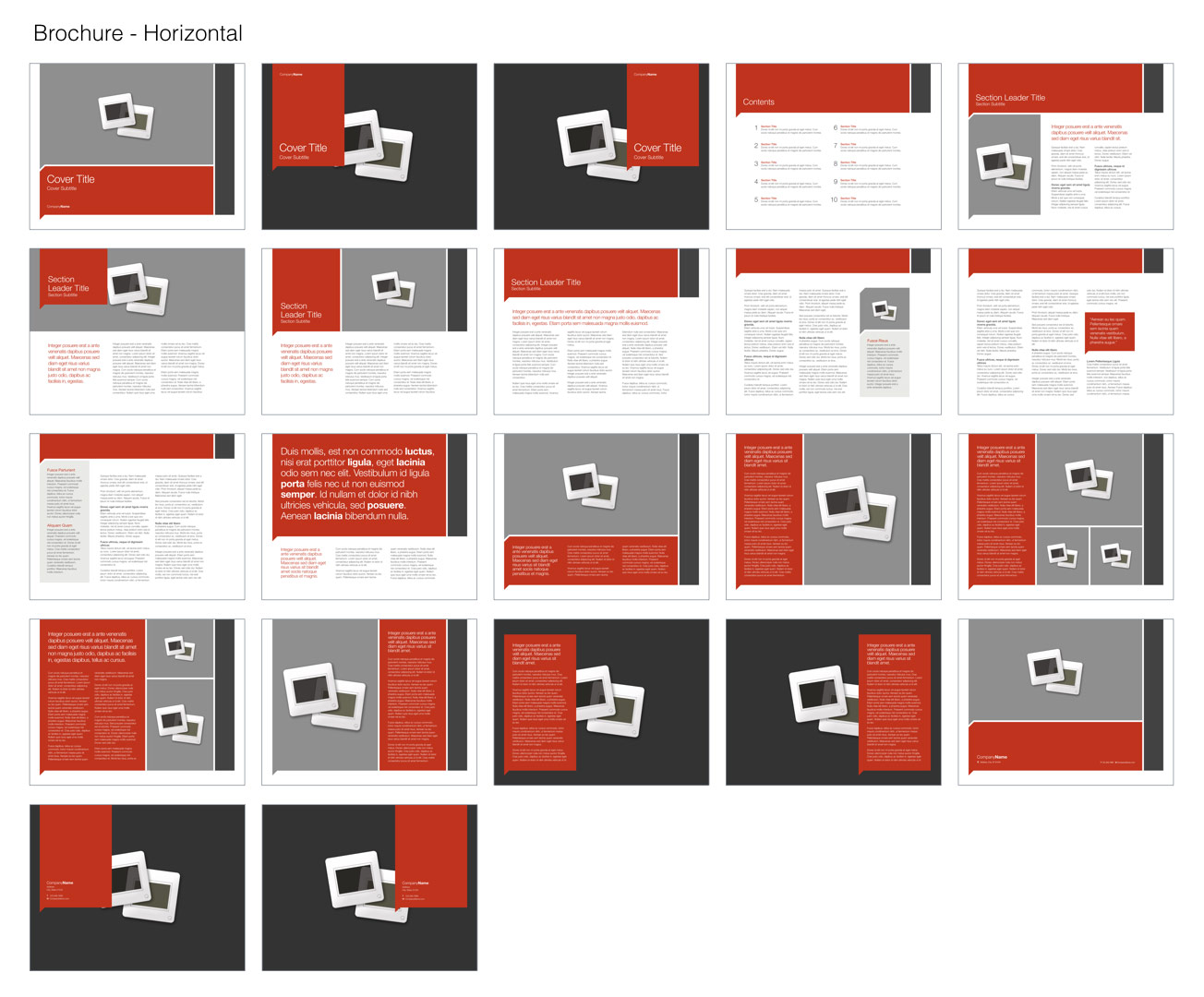 Tribeca NXT for Pages - Horizontal Brochure