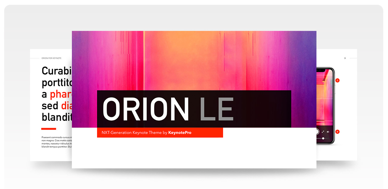 Orion (NXT) LE - Free Keynote Theme
