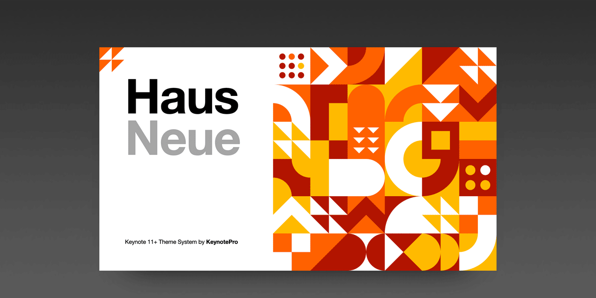 Transform Haus Neue into a your own palette
