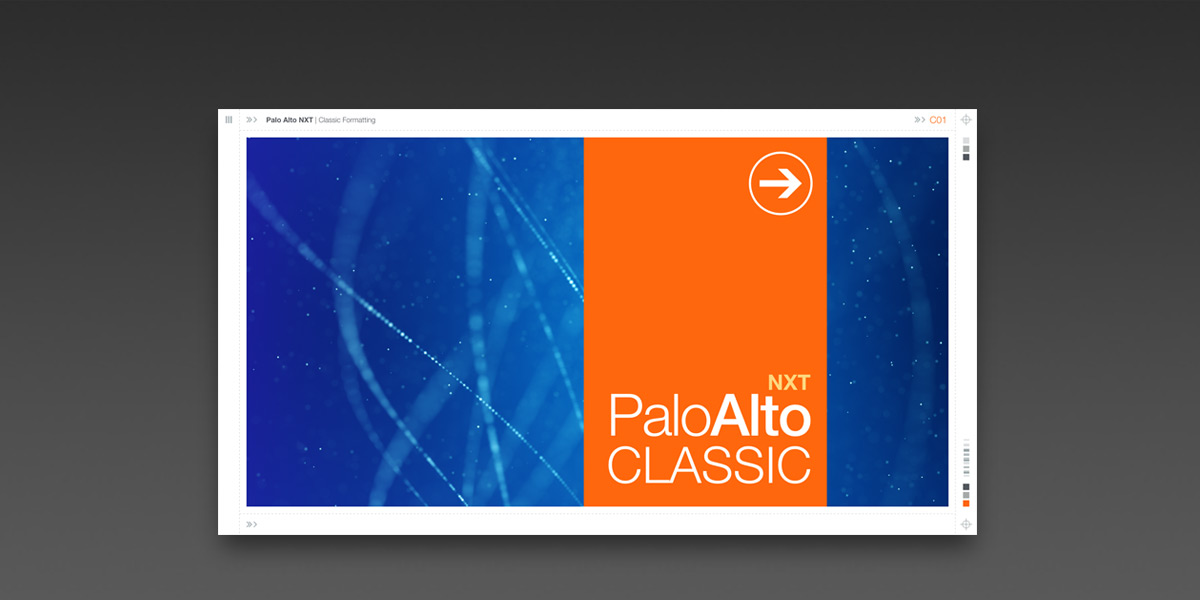 Transform Palo Alto NXT into Palo Alto Classic